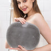 Wall-Mounted Shower Scrubber with Suction Cups