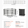 Walk-Through Safety Gate for Babies and Pets