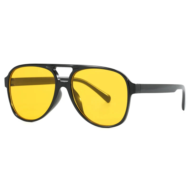 Gradient Lens Square Sunglasses