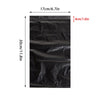 A black self-seal poly mailer bag with dimensions of 17cm by 30cm.