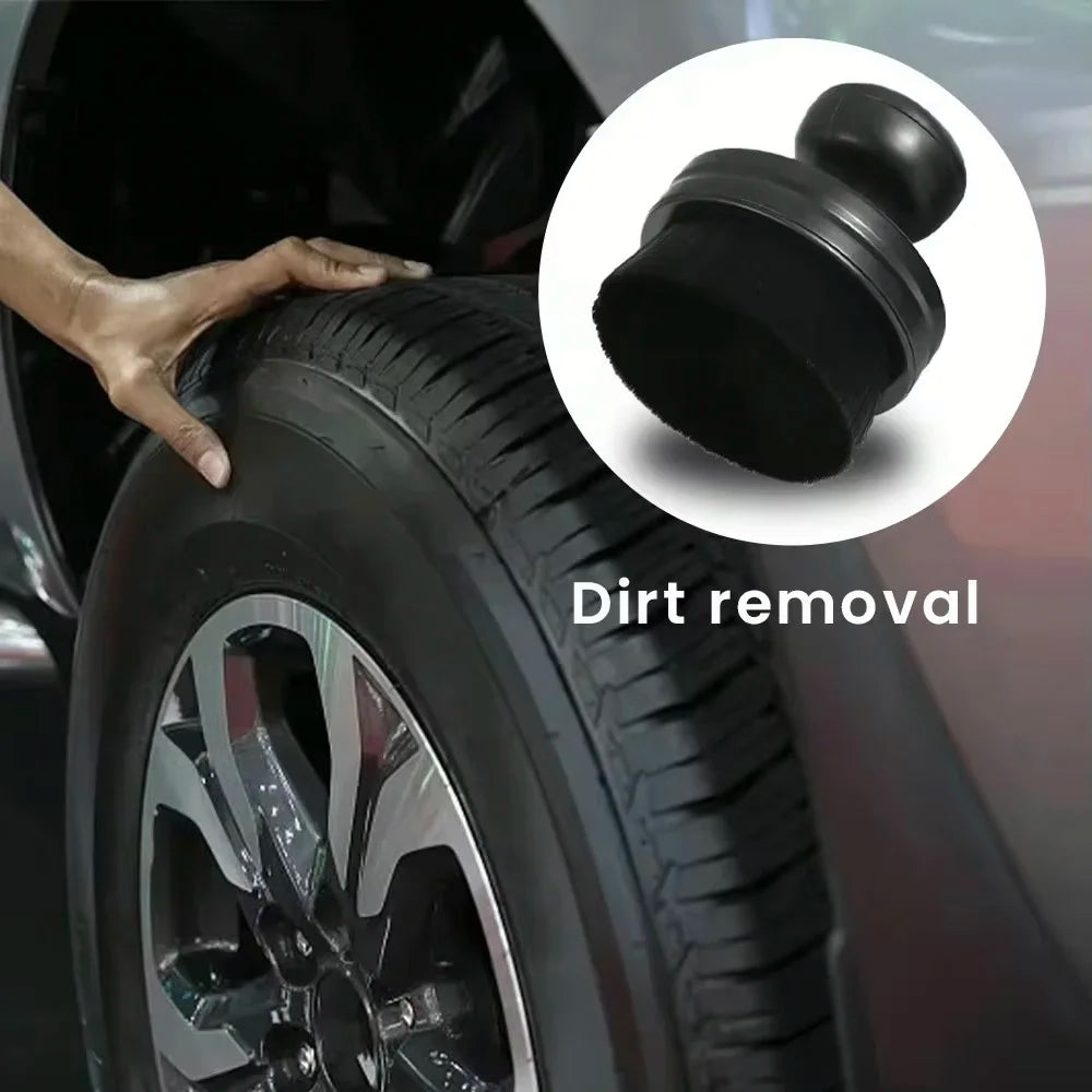 Soft Microfiber Detailing Brush for Tires, Wheels & Interior