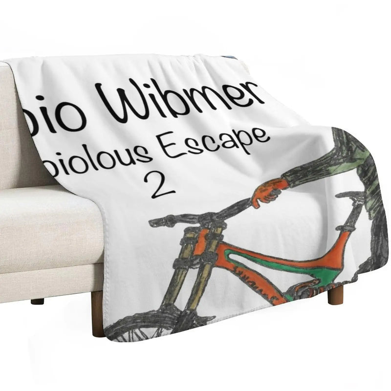 Fabio Wibmer 'Fabiolous Escape 2' Cozy Microfiber Throw Blanket