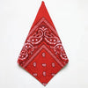 Paisley Bandana Square Scarf – 55cm Cotton Blend for Men and Women
