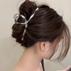 Gold S-Shaped Metal Hair Claw