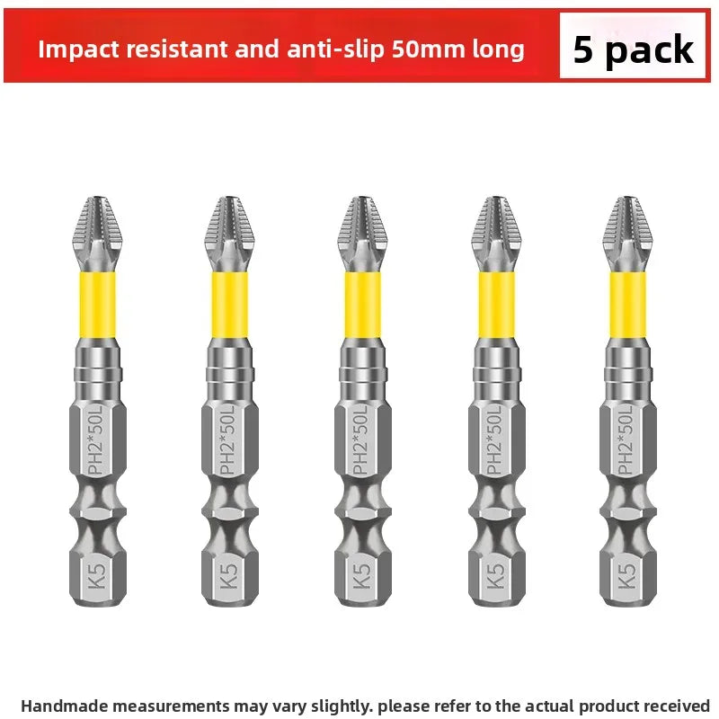 High-Torque Magnetic Screwdriver Set with Non-Slip Grip