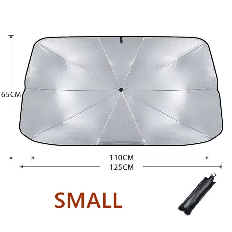 Retractable Car Windshield Sun Shade