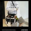 Harajuku Nylon Crossbody Bag with Adjustable Strap