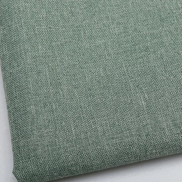 Premium Cotton-Linen Upholstery Fabric – Solid Colors, Durable & Versatile
