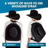 EVA Hard Shell Hat Case with Waterproof Zipper