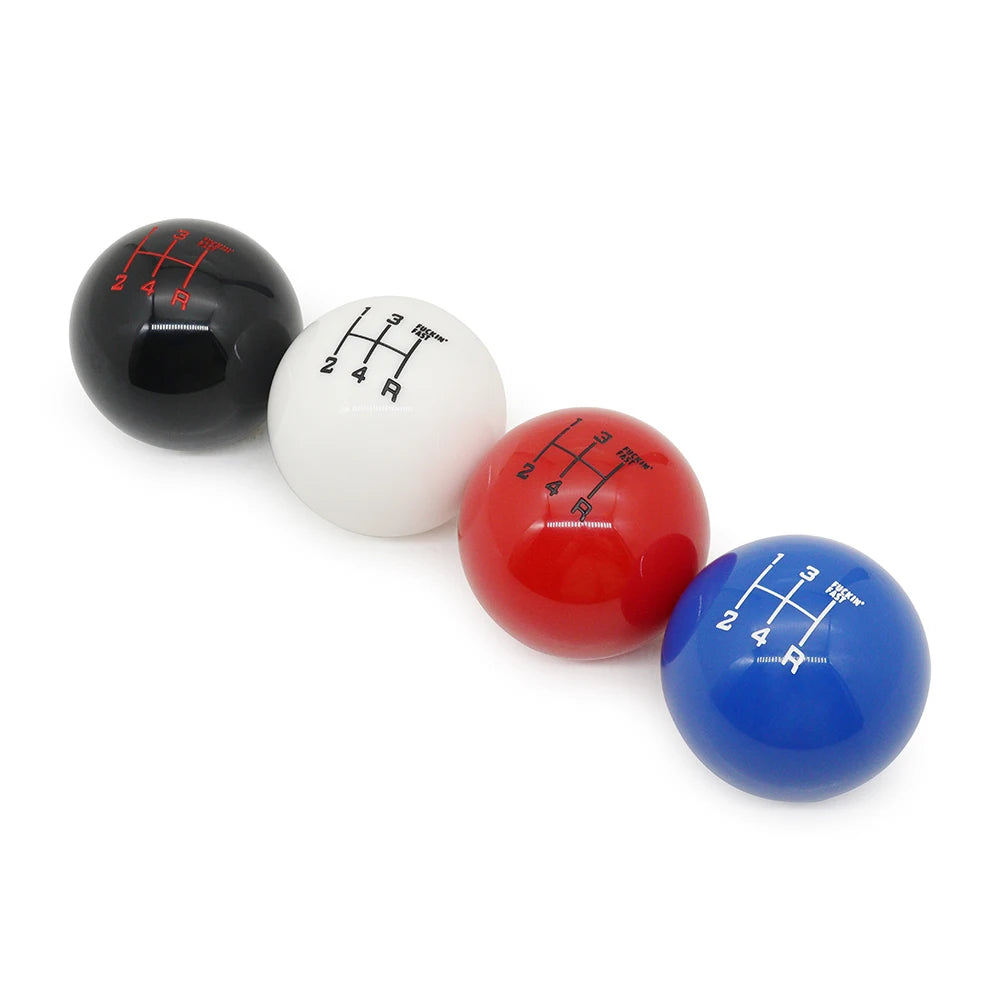Acrylic Ball Gear Shift Knob with Universal Adapters