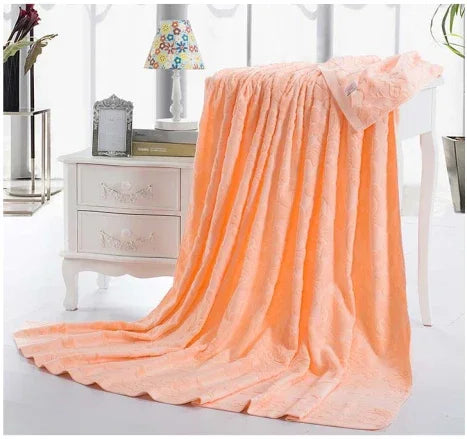 Jacquard Cotton Towel Blanket