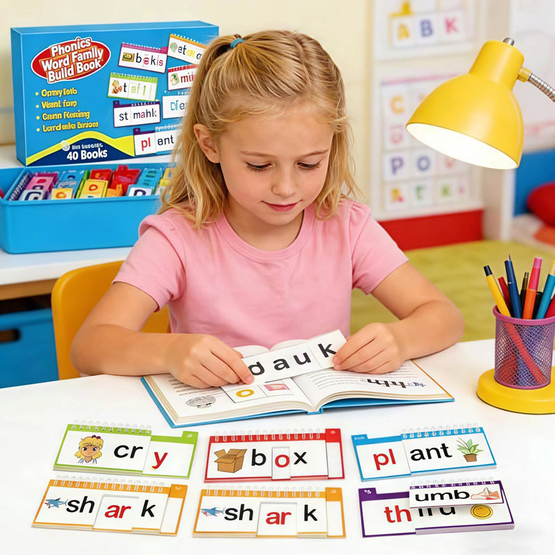 40 Read & Rhyme Flip Books for Early Literacy