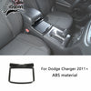 Carbon fiber interior trim kit for Dodge Charger featuring ABS material