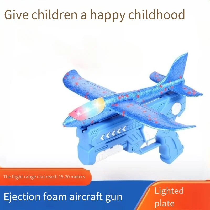 Catapult Foam Plane Launcher Glider Toy