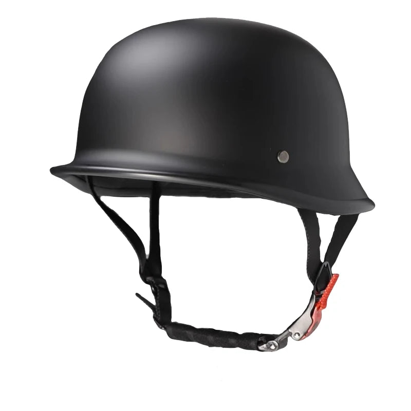 Retro Half Helmet with Goggles