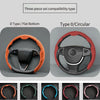 Perforated Leather Car Steering Wheel Cover