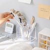 Clear Acrylic Square Pen Holder