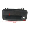 Black front exterior door handles for Chevy, GMC, and Cadillac trucks and SUVs.