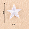 Embroidered Flower Iron-On Patches Set for Clothing & Accessories