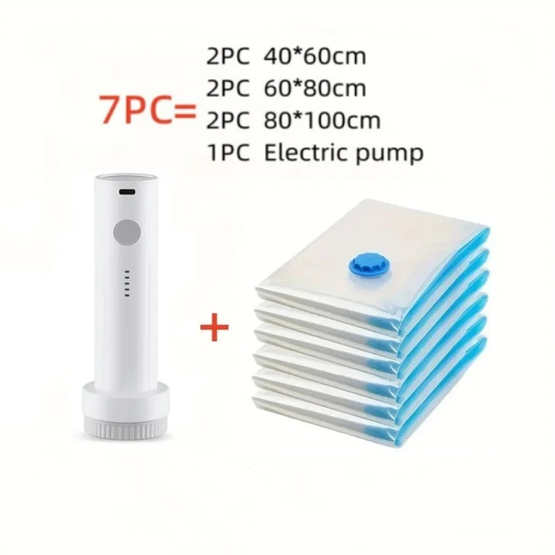 Portable Electric Vacuum Pump for Storage Bags