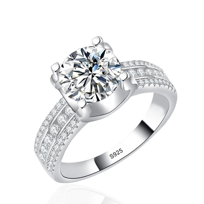 Brilliant Moissanite Engagement Rings