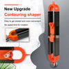 Contour Scribing Ruler with Lock for Precise Woodworking