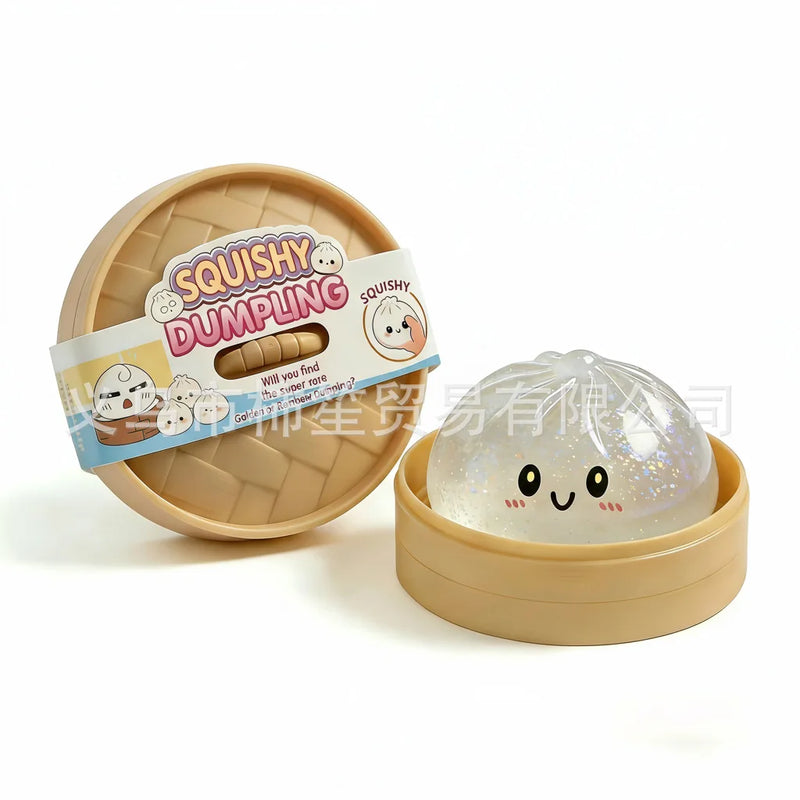 Glitter Dumpling Squishy Stress Relief Toy