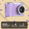4K Digital Camera with 2.4-Inch Flip Screen and 48MP Sensor