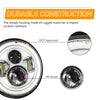 Classic 7 Inch Round LED Motorcycle Headlight