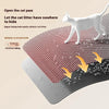 Double-Layer Cat Litter Mat with Waterproof Base