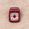 Just One More Chapter Enamel Pin for Book Lovers