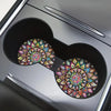 Vintage Mandala Silicone Cup Holder Coasters (Set of 2)