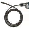 Flexible Drain Cleaning Snake with Drill Adapter