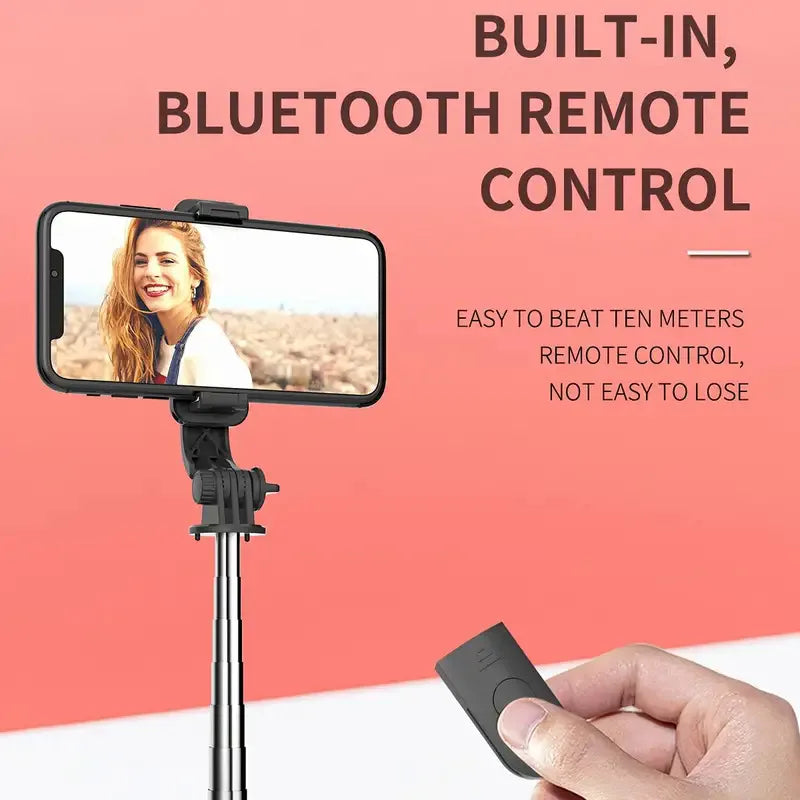 Expandable Portable Tripod with Bluetooth Remote