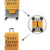 Elastic Aircraft Print Luggage Protector Cover