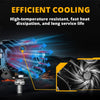 4 Inch LED Driving Lights with Amber DRL and Side Shooter