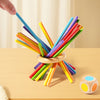 Wooden Counting Sticks and Balance Toy for Early Learning