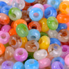 Mixed Rainbow Resin Spacer Beads for Jewelry Making