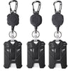 Heavy-Duty Retractable Badge Holder with Card Cover
