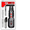Compact Cordless Electric Screwdriver with LED Light