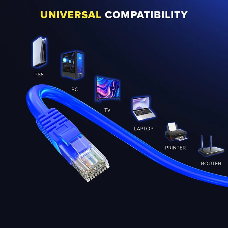 Cat 6 Ethernet Cable - High-Speed Gigabit Network Cable