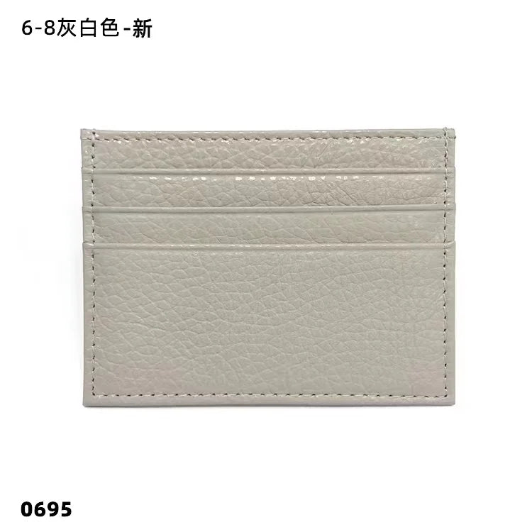 Genuine Leather Credit Card Holder – Slim ID & Card Case