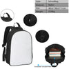 Kids' Cartoon School Backpack with Front Pocket