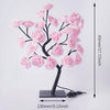 USB-Powered LED Rose Tree Night Light