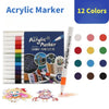 Professional Acrylic Paint Marker Set