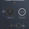Double-Sided Magnetic Phone Ring Holder and Stand