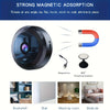 Compact WiFi Security Camera with Night Vision