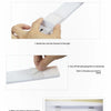 Three-step installation guide showing how to install a wireless motion sensor LED cabinet light.