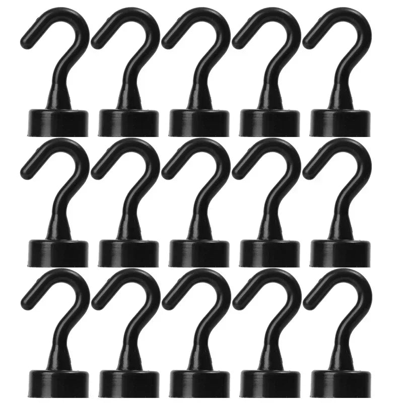 Magnetic Fridge Hooks – Wall-Mounted Multi-Purpose Hanger (Keys, Coats & Kitchen)