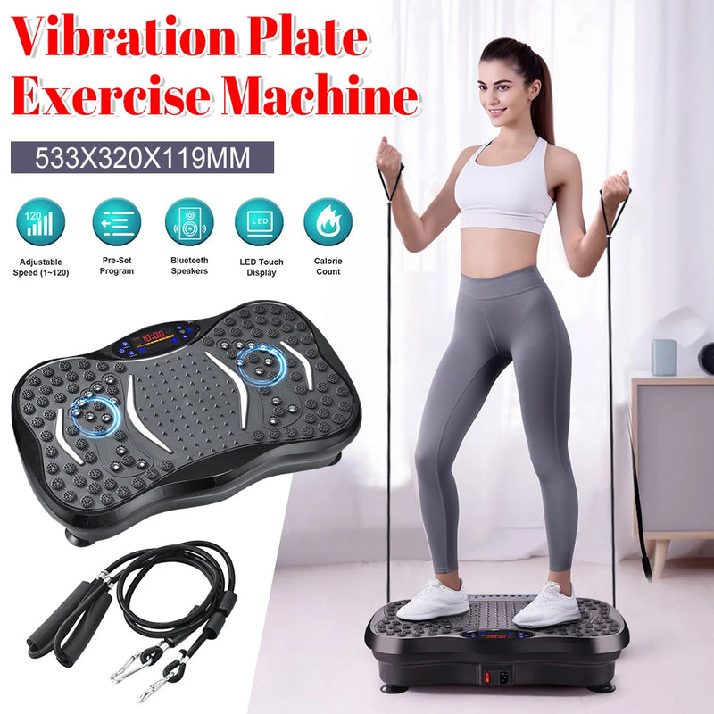 Bluetooth Vibration Plate Exercise Machine
